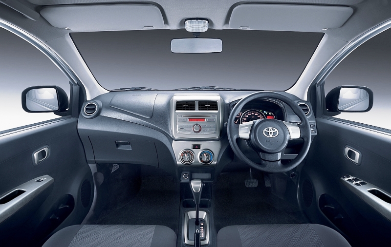 Toyota agya dashboard