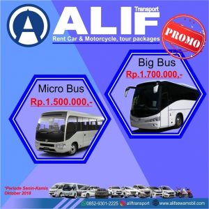 rental bus besar alif