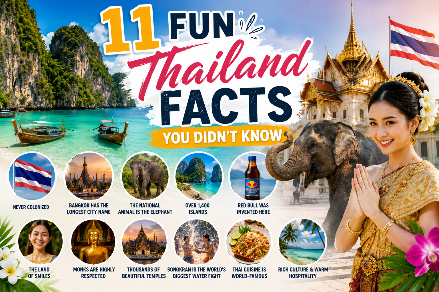 11 fun facts about Thailand