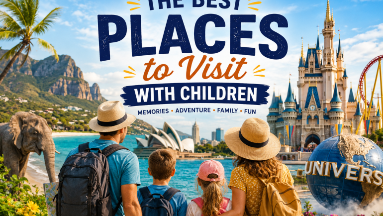 The best places to visit with children