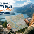 Traveller paper map
