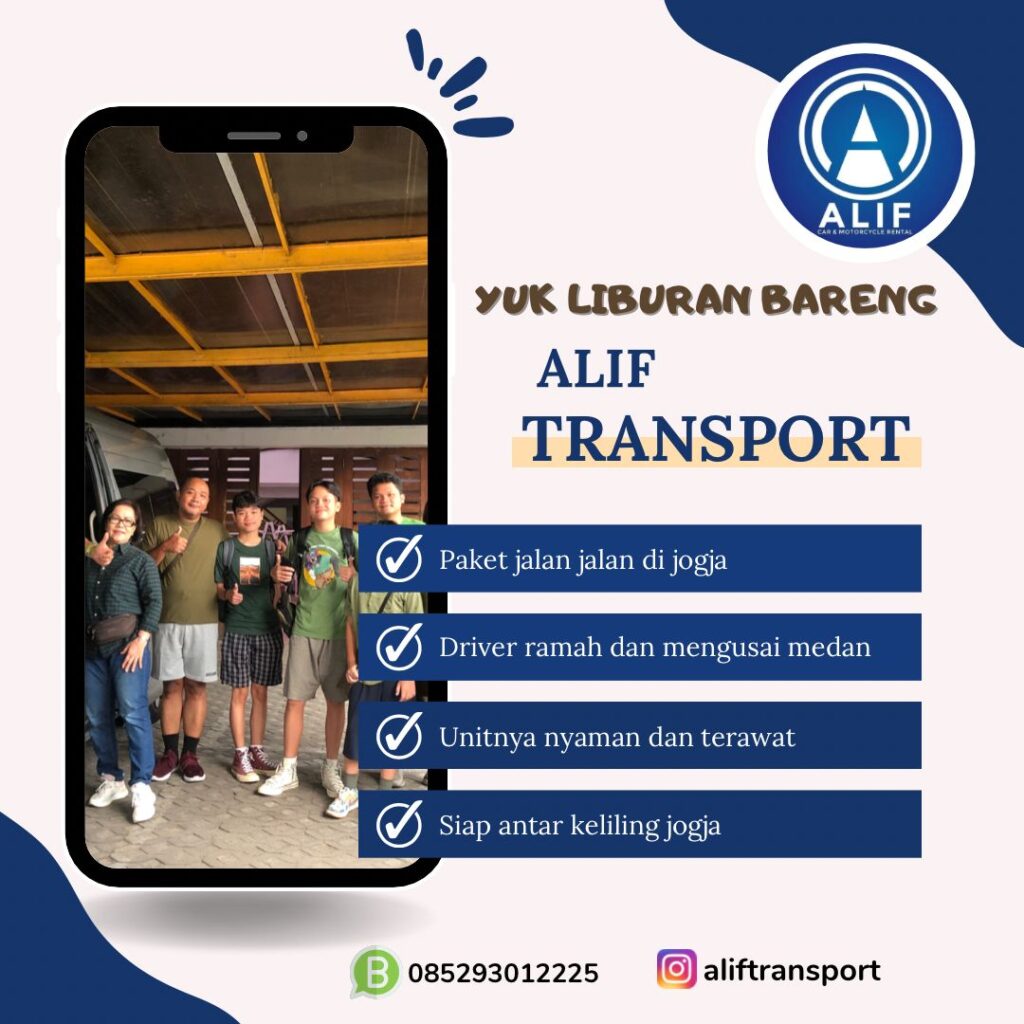 yuk buruan liburan bareng alif transport,pastika liburanmu makin menyenangkan