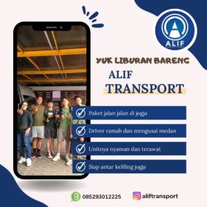 yuk buruan liburan bareng alif transport,pastika liburanmu makin menyenangkan